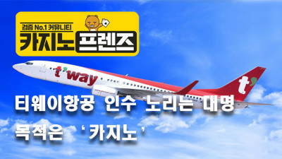 대명, 티웨이항공 인수 노린다 목적은 '카지노'